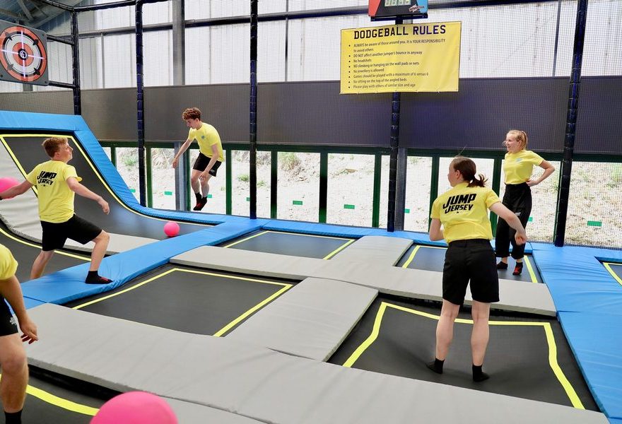 Team Building and Fun Combined at a Trampoline Park